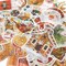 Wrapables Holiday Scrapbooking Washi Stickers, DIY Crafts for Stationery, Diary, Card Making (60 pcs)